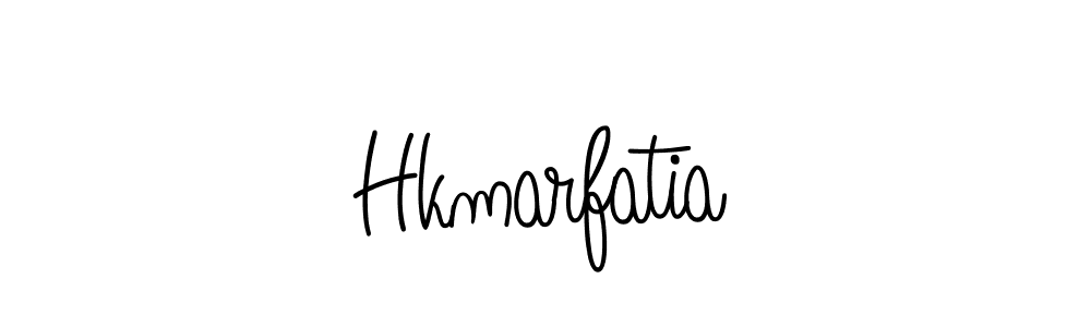 Also we have Hkmarfatia name is the best signature style. Create professional handwritten signature collection using Angelique-Rose-font-FFP autograph style. Hkmarfatia signature style 5 images and pictures png