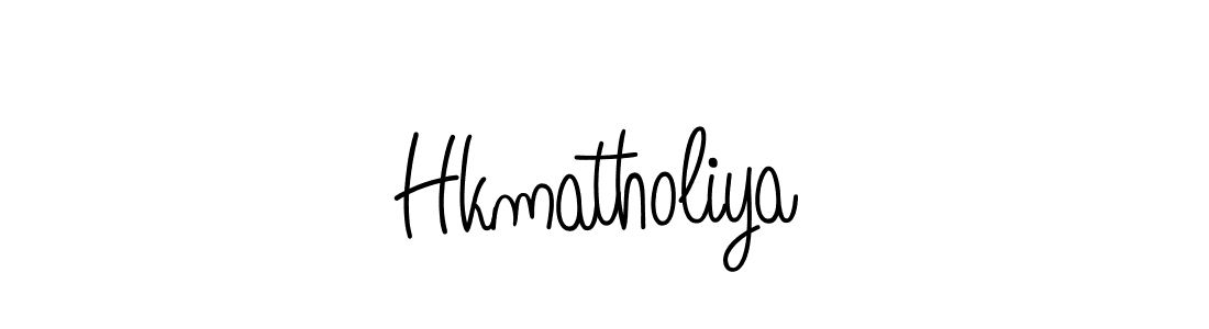 Once you've used our free online signature maker to create your best signature Angelique-Rose-font-FFP style, it's time to enjoy all of the benefits that Hkmatholiya name signing documents. Hkmatholiya signature style 5 images and pictures png