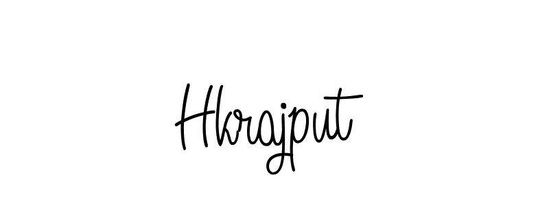 Create a beautiful signature design for name Hkrajput. With this signature (Angelique-Rose-font-FFP) fonts, you can make a handwritten signature for free. Hkrajput signature style 5 images and pictures png