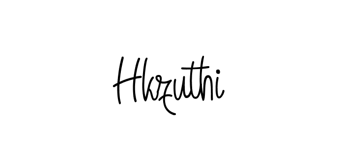 Make a beautiful signature design for name Hkzuthi. Use this online signature maker to create a handwritten signature for free. Hkzuthi signature style 5 images and pictures png