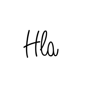 Make a beautiful signature design for name Hla. Use this online signature maker to create a handwritten signature for free. Hla signature style 5 images and pictures png