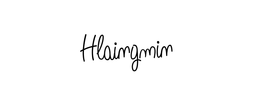 Once you've used our free online signature maker to create your best signature Angelique-Rose-font-FFP style, it's time to enjoy all of the benefits that Hlaingmin name signing documents. Hlaingmin signature style 5 images and pictures png