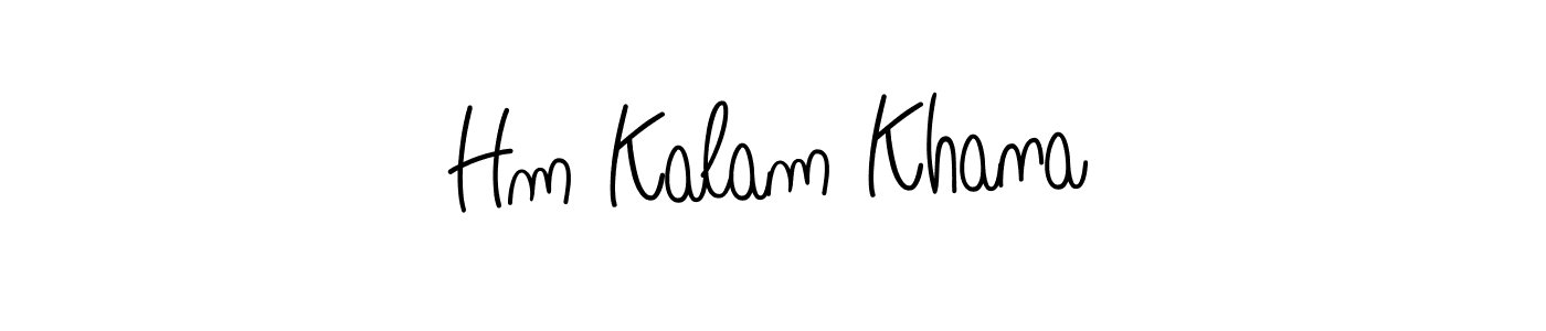 It looks lik you need a new signature style for name Hm Kalam Khana. Design unique handwritten (Angelique-Rose-font-FFP) signature with our free signature maker in just a few clicks. Hm Kalam Khana signature style 5 images and pictures png