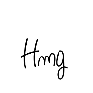 Hmg stylish signature style. Best Handwritten Sign (Angelique-Rose-font-FFP) for my name. Handwritten Signature Collection Ideas for my name Hmg. Hmg signature style 5 images and pictures png