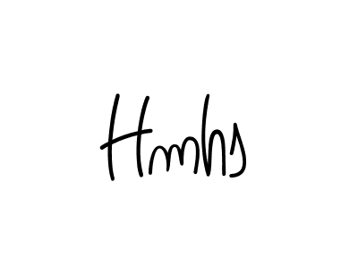 Make a beautiful signature design for name Hmhs. Use this online signature maker to create a handwritten signature for free. Hmhs signature style 5 images and pictures png