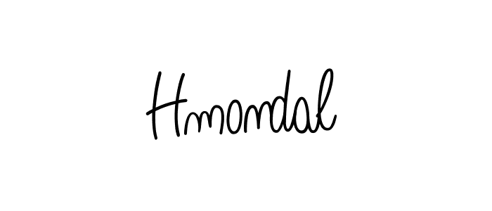 How to make Hmondal signature? Angelique-Rose-font-FFP is a professional autograph style. Create handwritten signature for Hmondal name. Hmondal signature style 5 images and pictures png