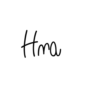 Also we have Hna name is the best signature style. Create professional handwritten signature collection using Angelique-Rose-font-FFP autograph style. Hna signature style 5 images and pictures png