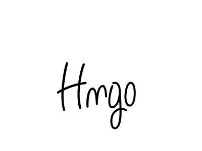 You should practise on your own different ways (Angelique-Rose-font-FFP) to write your name (Hngo) in signature. don't let someone else do it for you. Hngo signature style 5 images and pictures png