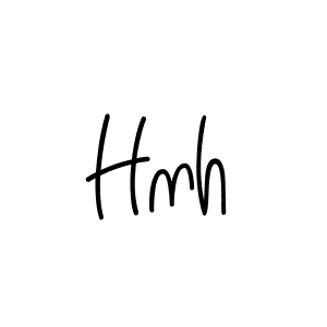 Hnh stylish signature style. Best Handwritten Sign (Angelique-Rose-font-FFP) for my name. Handwritten Signature Collection Ideas for my name Hnh. Hnh signature style 5 images and pictures png