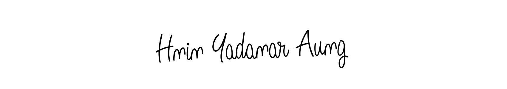 You can use this online signature creator to create a handwritten signature for the name Hnin Yadanar Aung. This is the best online autograph maker. Hnin Yadanar Aung signature style 5 images and pictures png