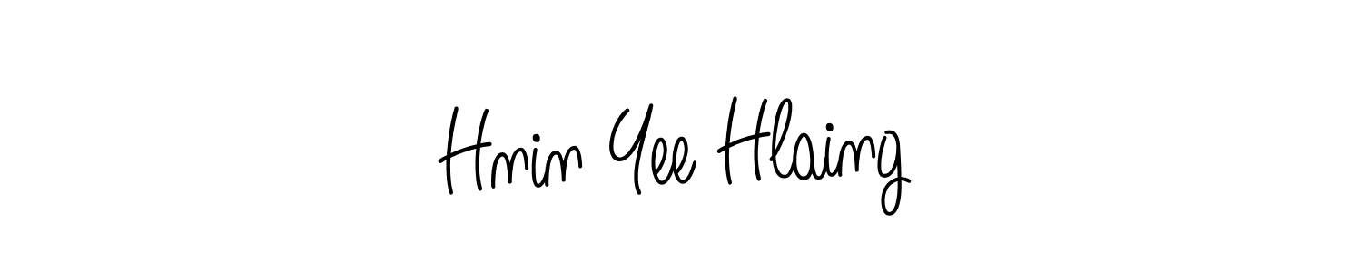 It looks lik you need a new signature style for name Hnin Yee Hlaing. Design unique handwritten (Angelique-Rose-font-FFP) signature with our free signature maker in just a few clicks. Hnin Yee Hlaing signature style 5 images and pictures png