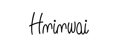 The Angelique-Rose-font-FFP typeface gives name Hninwai a refined look. Suitable for certificates, diplomas, and official verification. Hninwai signature style 5 images and pictures png