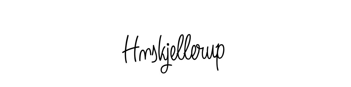 This is the best signature style for the Hnskjellerup name. Also you like these signature font (Angelique-Rose-font-FFP). Mix name signature. Hnskjellerup signature style 5 images and pictures png