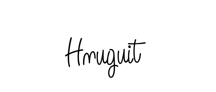 Design your own signature with our free online signature maker. With this signature software, you can create a handwritten (Angelique-Rose-font-FFP) signature for name Hnuguit. Hnuguit signature style 5 images and pictures png