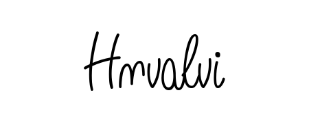 Upgrade your professional image with Hnvalvi signature created with Angelique-Rose-font-FFP font. Fast, free, and watermark-free download. Hnvalvi signature style 5 images and pictures png