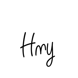 Design your own signature with our free online signature maker. With this signature software, you can create a handwritten (Angelique-Rose-font-FFP) signature for name Hny. Hny signature style 5 images and pictures png