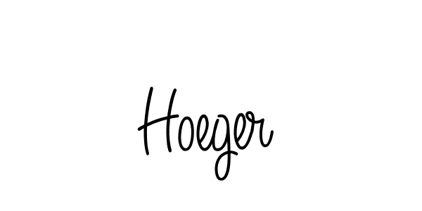 Make a beautiful signature design for name Hoeger. Use this online signature maker to create a handwritten signature for free. Hoeger signature style 5 images and pictures png