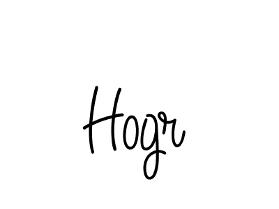 How to Draw Hogr signature style? Angelique-Rose-font-FFP is a latest design signature styles for name Hogr. Hogr signature style 5 images and pictures png