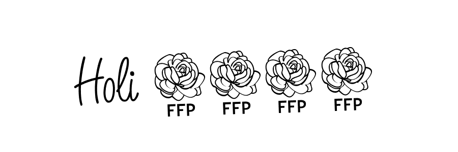 Angelique-Rose-font-FFP is a professional signature style that is perfect for those who want to add a touch of class to their signature. It is also a great choice for those who want to make their signature more unique. Get Holi 2024 name to fancy signature for free. Holi 2024 signature style 5 images and pictures png