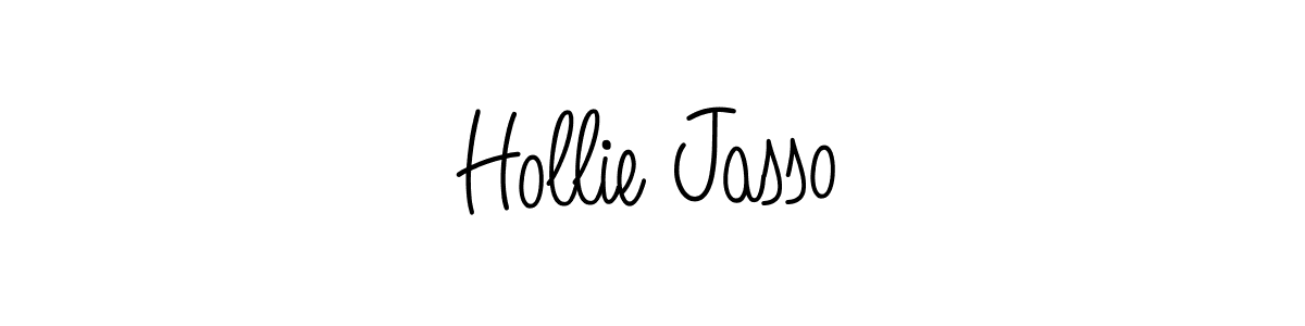 Also we have Hollie Jasso name is the best signature style. Create professional handwritten signature collection using Angelique-Rose-font-FFP autograph style. Hollie Jasso signature style 5 images and pictures png