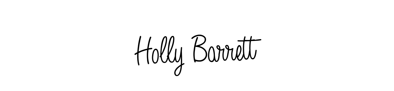 Make a beautiful signature design for name Holly Barrett. Use this online signature maker to create a handwritten signature for free. Holly Barrett signature style 5 images and pictures png
