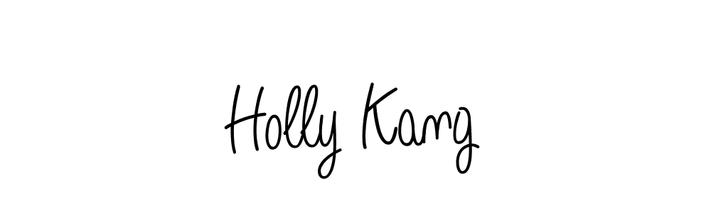 if you are searching for the best signature style for your name Holly Kang. so please give up your signature search. here we have designed multiple signature styles  using Angelique-Rose-font-FFP. Holly Kang signature style 5 images and pictures png