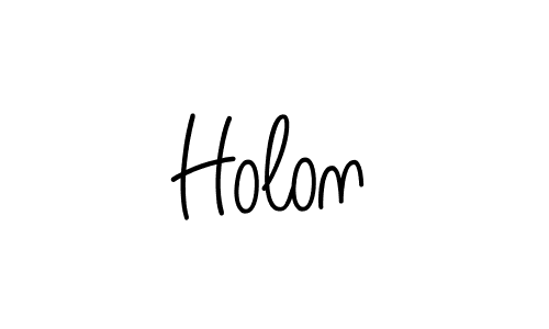 Best and Professional Signature Style for Holon. Angelique-Rose-font-FFP Best Signature Style Collection. Holon signature style 5 images and pictures png