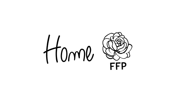 Also You can easily find your signature by using the search form. We will create Home 2 name handwritten signature images for you free of cost using Angelique-Rose-font-FFP sign style. Home 2 signature style 5 images and pictures png