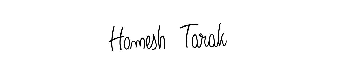 Angelique-Rose-font-FFP is a professional signature style that is perfect for those who want to add a touch of class to their signature. It is also a great choice for those who want to make their signature more unique. Get Homesh  Tarak name to fancy signature for free. Homesh  Tarak signature style 5 images and pictures png