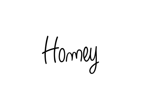 How to Draw Homey signature style? Angelique-Rose-font-FFP is a latest design signature styles for name Homey. Homey signature style 5 images and pictures png