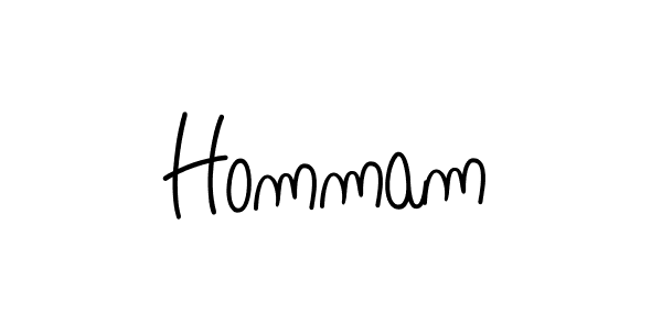 Make a beautiful signature design for name Hommam. Use this online signature maker to create a handwritten signature for free. Hommam signature style 5 images and pictures png