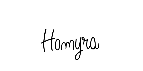 if you are searching for the best signature style for your name Homyra. so please give up your signature search. here we have designed multiple signature styles  using Angelique-Rose-font-FFP. Homyra signature style 5 images and pictures png
