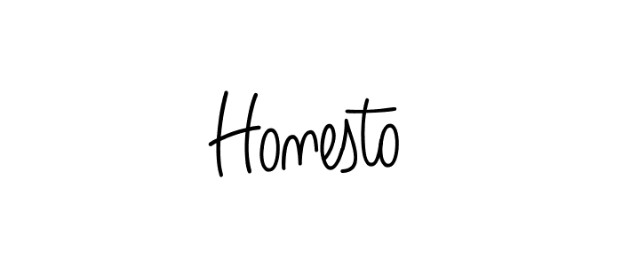 You can use this online signature creator to create a handwritten signature for the name Honesto. This is the best online autograph maker. Honesto signature style 5 images and pictures png