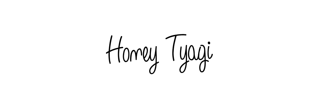 How to Draw Honey Tyagi signature style? Angelique-Rose-font-FFP is a latest design signature styles for name Honey Tyagi. Honey Tyagi signature style 5 images and pictures png