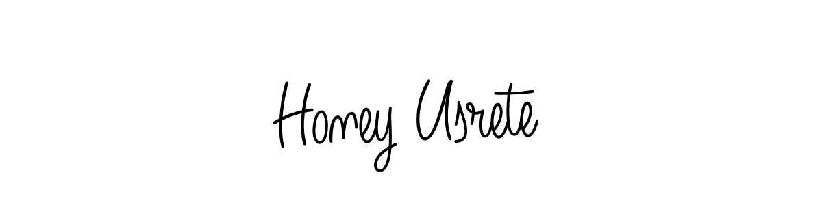 It looks lik you need a new signature style for name Honey Usrete. Design unique handwritten (Angelique-Rose-font-FFP) signature with our free signature maker in just a few clicks. Honey Usrete signature style 5 images and pictures png