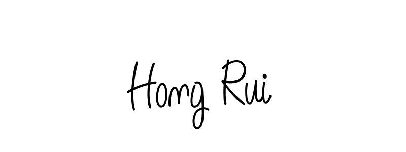 Once you've used our free online signature maker to create your best signature Angelique-Rose-font-FFP style, it's time to enjoy all of the benefits that Hong Rui name signing documents. Hong Rui signature style 5 images and pictures png