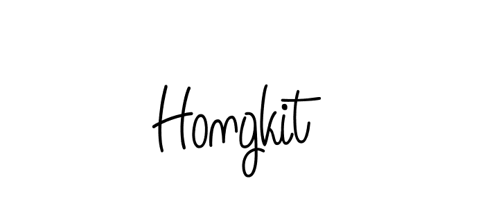 How to Draw Hongkit signature style? Angelique-Rose-font-FFP is a latest design signature styles for name Hongkit. Hongkit signature style 5 images and pictures png