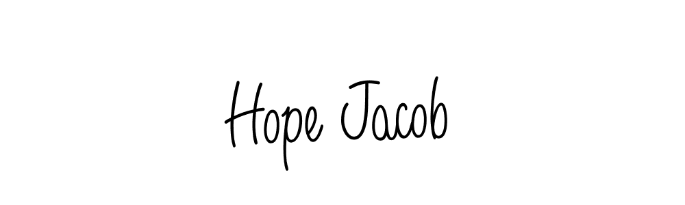 Best and Professional Signature Style for Hope Jacob. Angelique-Rose-font-FFP Best Signature Style Collection. Hope Jacob signature style 5 images and pictures png