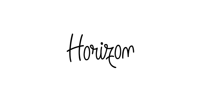 Use a signature maker to create a handwritten signature online. With this signature software, you can design (Angelique-Rose-font-FFP) your own signature for name Horizon. Horizon signature style 5 images and pictures png