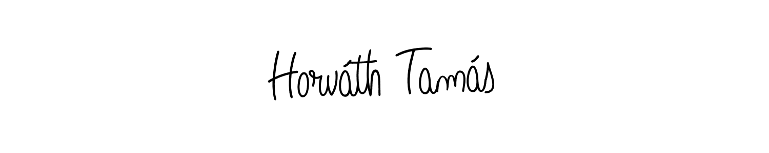 Also we have Horváth Tamás name is the best signature style. Create professional handwritten signature collection using Angelique-Rose-font-FFP autograph style. Horváth Tamás signature style 5 images and pictures png
