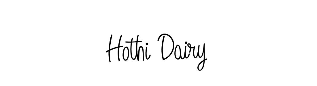 Make a short Hothi Dairy signature style. Manage your documents anywhere anytime using Angelique-Rose-font-FFP. Create and add eSignatures, submit forms, share and send files easily. Hothi Dairy signature style 5 images and pictures png