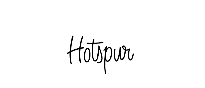 How to make Hotspur name signature. Use Angelique-Rose-font-FFP style for creating short signs online. This is the latest handwritten sign. Hotspur signature style 5 images and pictures png