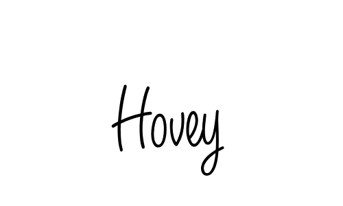 How to Draw Hovey signature style? Angelique-Rose-font-FFP is a latest design signature styles for name Hovey. Hovey signature style 5 images and pictures png