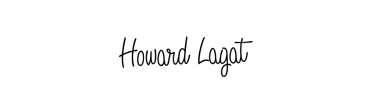 The best way (Angelique-Rose-font-FFP) to make a short signature is to pick only two or three words in your name. The name Howard Lagat include a total of six letters. For converting this name. Howard Lagat signature style 5 images and pictures png