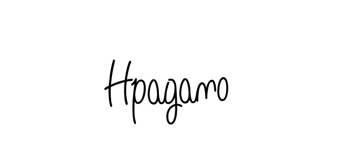 Make a beautiful signature design for name Hpagano. Use this online signature maker to create a handwritten signature for free. Hpagano signature style 5 images and pictures png