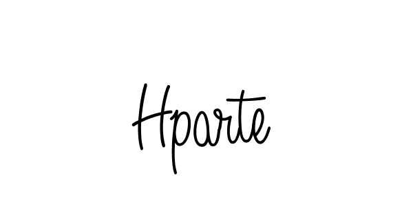 Make a beautiful signature design for name Hparte. Use this online signature maker to create a handwritten signature for free. Hparte signature style 5 images and pictures png