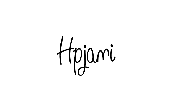 How to make Hpjani signature? Angelique-Rose-font-FFP is a professional autograph style. Create handwritten signature for Hpjani name. Hpjani signature style 5 images and pictures png