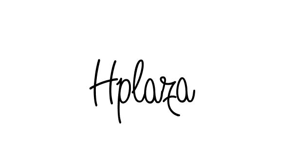 How to make Hplaza name signature. Use Angelique-Rose-font-FFP style for creating short signs online. This is the latest handwritten sign. Hplaza signature style 5 images and pictures png