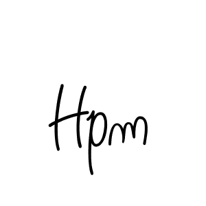 if you are searching for the best signature style for your name Hpm. so please give up your signature search. here we have designed multiple signature styles  using Angelique-Rose-font-FFP. Hpm signature style 5 images and pictures png