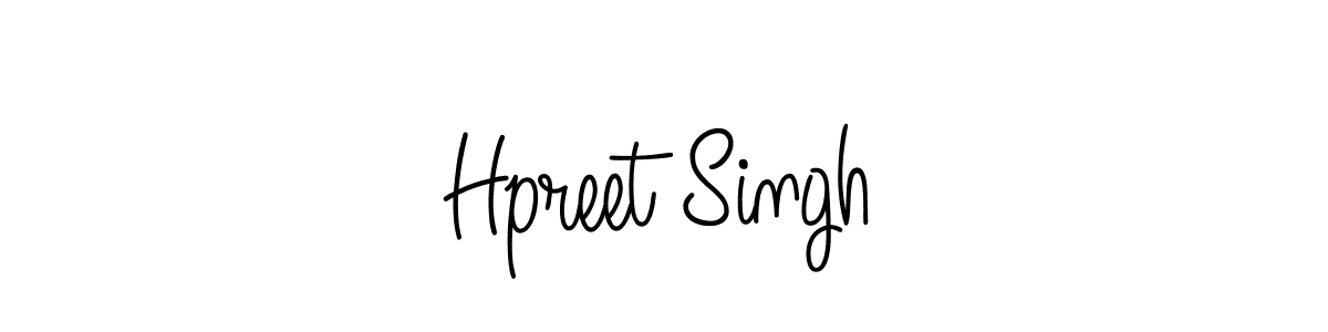 Make a beautiful signature design for name Hpreet Singh. Use this online signature maker to create a handwritten signature for free. Hpreet Singh signature style 5 images and pictures png